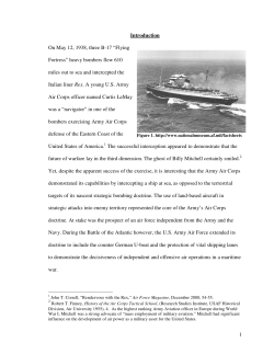 The Limits of Doctrine: U.S. Army Air Force Antisubmarine