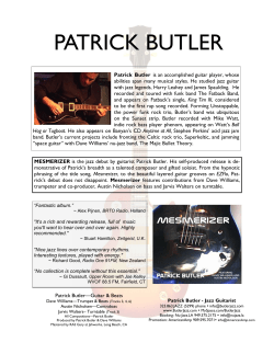 Mesmerizer - Patrick Butler