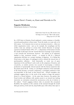 &yuml;&thorn;L a u r a   D e r n ˇ s V o m i t , o r , K a n t   a n d   - Film