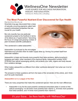 The Most Powerful Nutrient Ever Discovered for Eye Health