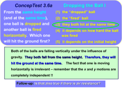 P1100 3c - Q_Projectiles