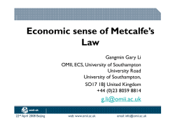 Economic sense of Metcalfe`s Law