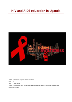 HIV and AIDS education in Uganda