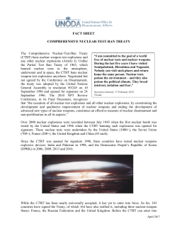 CTBT