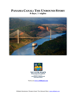 panama canal: the unbound story