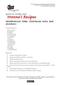 Yvonne`s Recipes