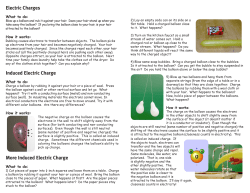 Induced Electric Charge