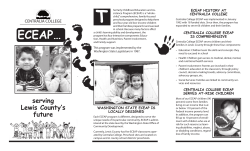 ECEAP&hellip; - Centralia College