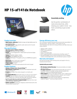 HP 15-af141dx Notebook