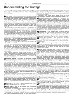 Understanding the Listings