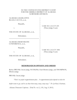 MD Ala. - CM/ECF - US District Court: ALMD