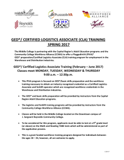 Fact Sheet - Reynolds Community College