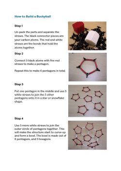 How to Build a Buckyball