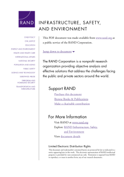 Case Studies of Organizational Learning in Five Terrorist Groups