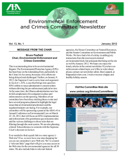 January 2012 - American Bar Association