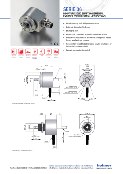 serie 36 - Hohner Elektrotechnik GmbH