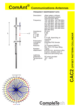 ComAnt CAC2 - CompleTech