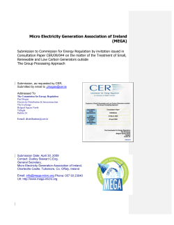Micro Electricity Generation Association of Ireland
