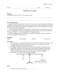 Balanced Torques - Northern Highlands