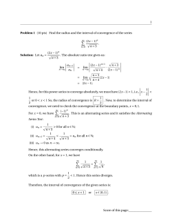 2x −1 - UC Davis Mathematics