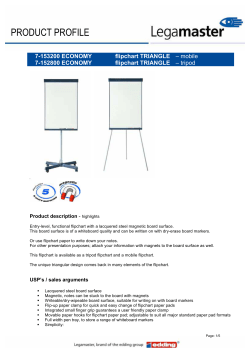 TRIANGLE 1528 00 - 1532 00 ECONOMY flipcharts