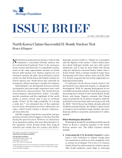 North Korea Claims Successful H