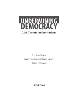 21st Century Authoritarians