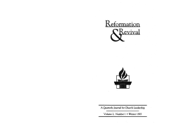 Eric J. Alexander, "Worship: The Glory of Revival,"