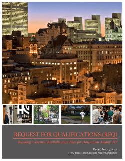 rfq - International Downtown Association
