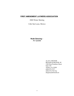 first amendment laywers association