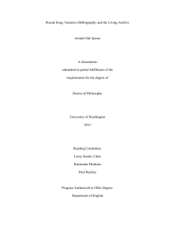 Arendt Oak Speser - University of Washington