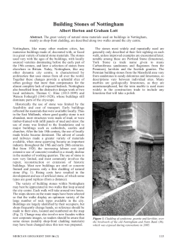 Mercian 2005 v16 p115 Nottingham building stones, Horton Lott