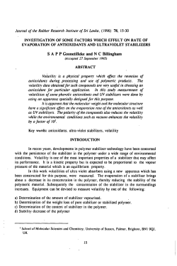 investigation of some factors which effect on rate of evaporation of