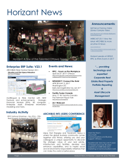2017 Horizant Newsletter
