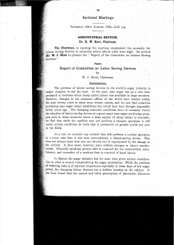 Maze,Report of committee on labour saving devices