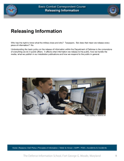 Releasing Information