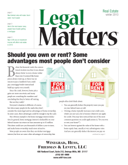 Should you own or rent? Some advantages most people don`t