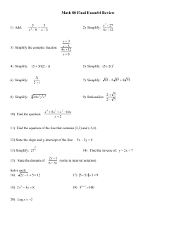 Math 80 Final Exam Review4