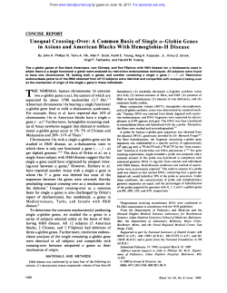 Unequal Crossing-Over
