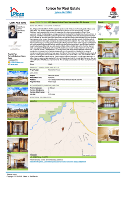 House For Sale Nanoose Bay, BC