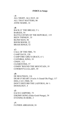 to Songs - Heart O` the Hills Camp