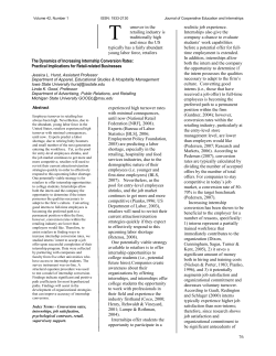 76 urnover in the retailing industry is traditionally high and since the