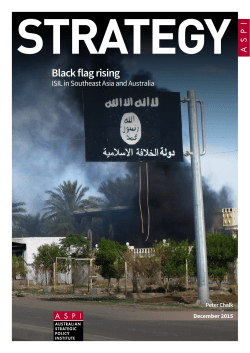 Black flag rising: ISIL in Southeast Asia and Australia