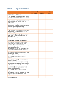 Checklist