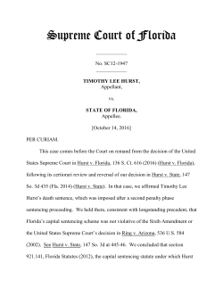 SC12-1947 Opinion - Florida Supreme Court