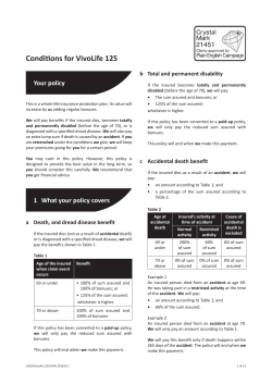 VivoLIfe 125 - NTUC Income