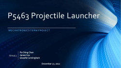 P5463 Projectile Launcher