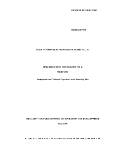 risk reduction monograph no. 4