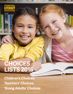 2016 - International Literacy Association
