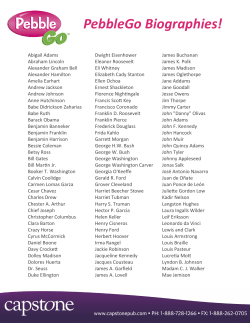 PebbleGo Biographies! - Abrams and Son Books